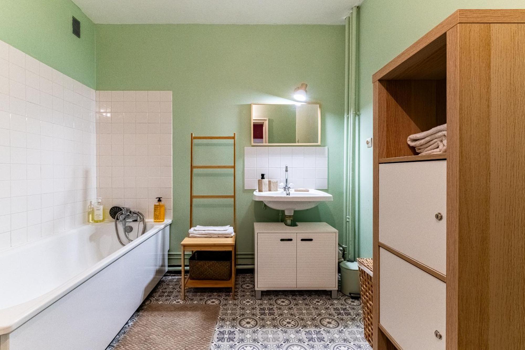 Appartement Parking Dijon Proche Centre Wilson Eksteriør billede