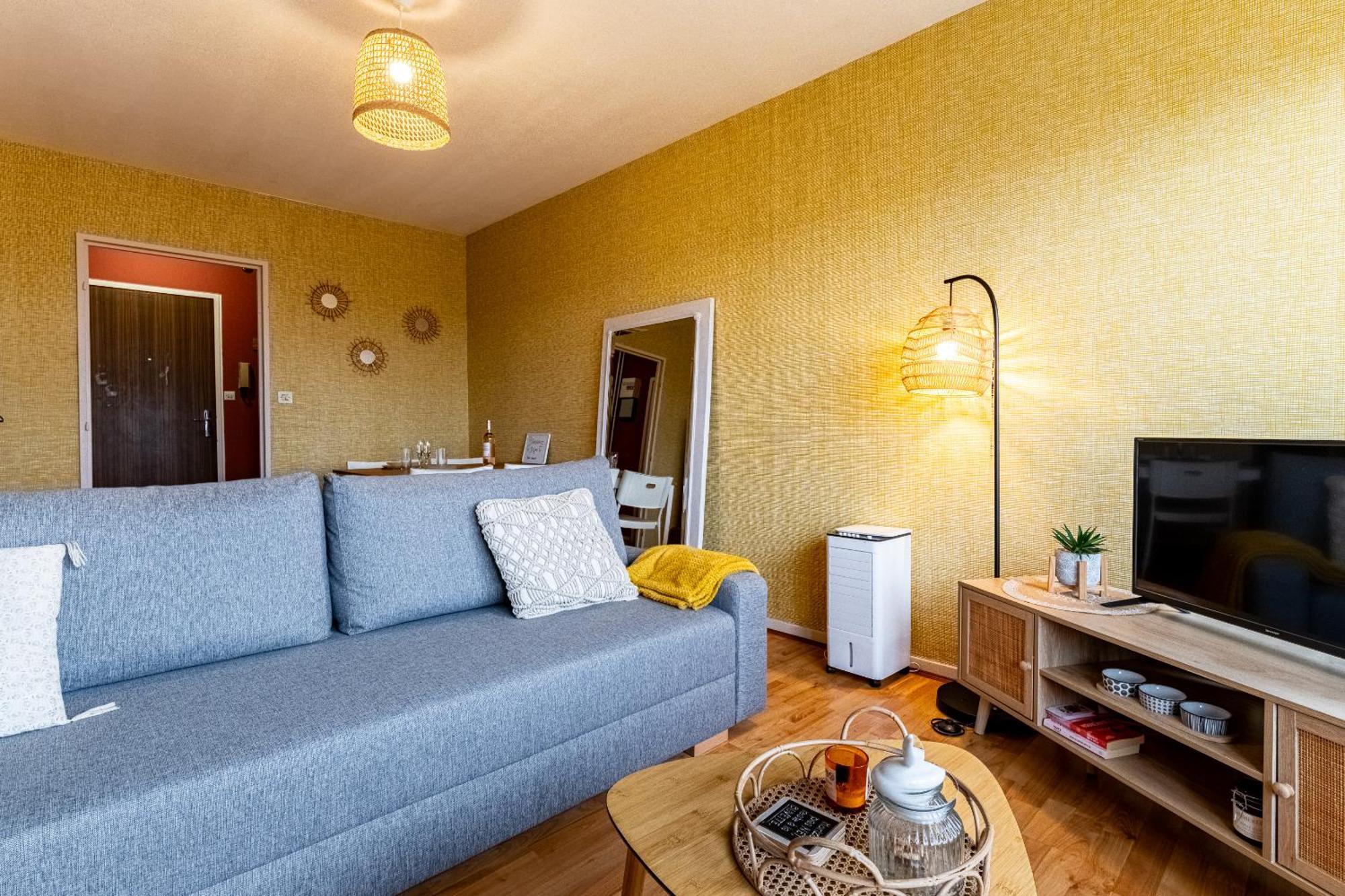 Appartement Parking Dijon Proche Centre Wilson Eksteriør billede