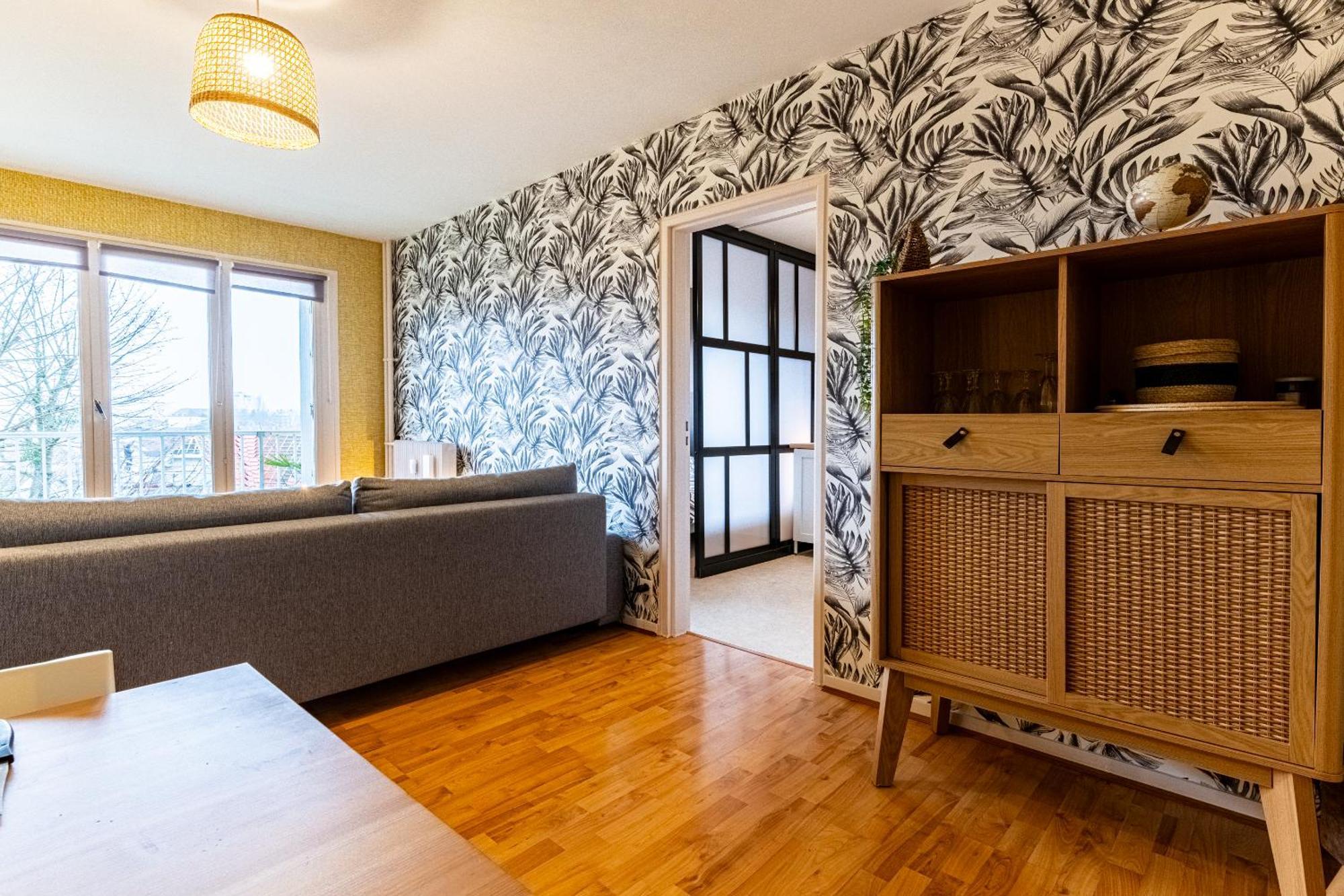 Appartement Parking Dijon Proche Centre Wilson Eksteriør billede